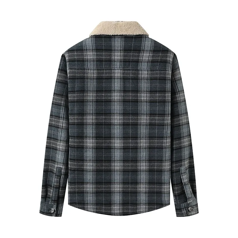 Plaid Sherpa Shacket Manufacturer